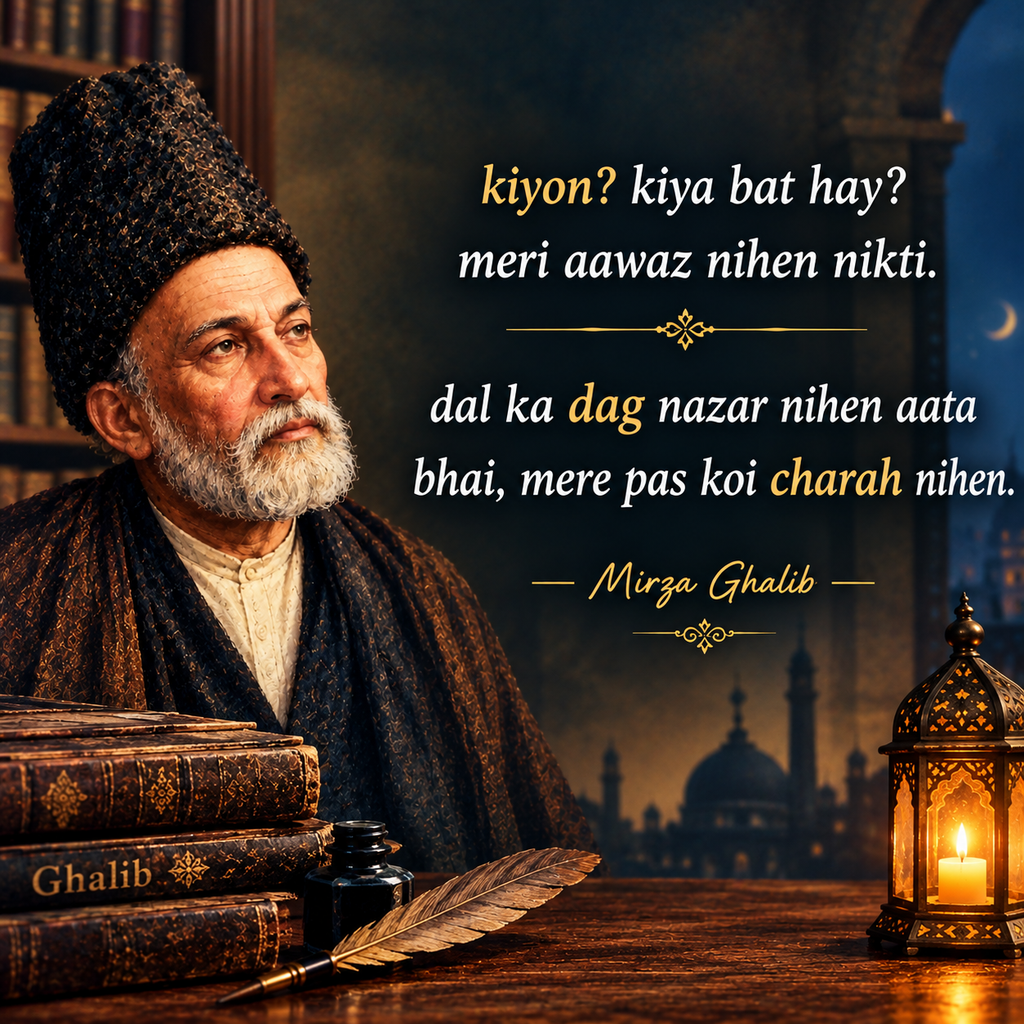Mirza Ghalib Quotes in Urdu