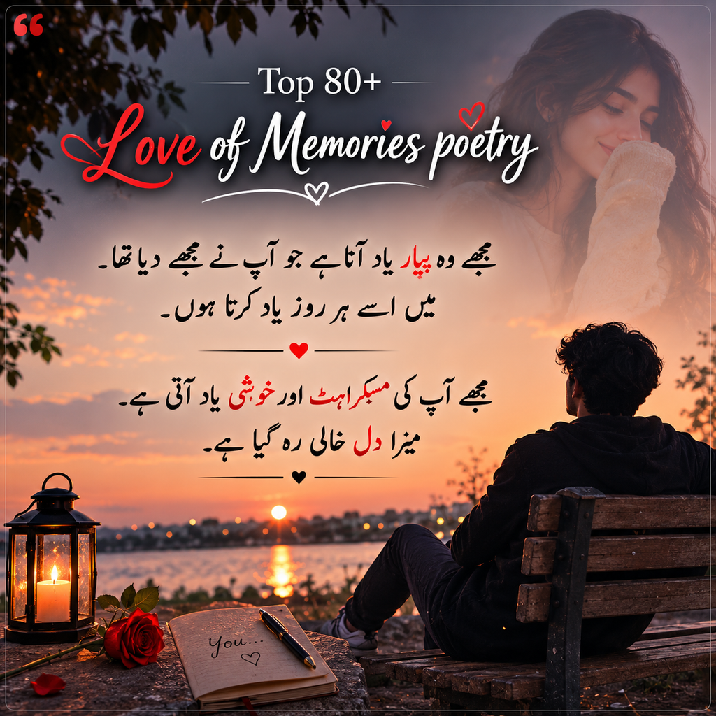 Top 80+ Love of Memories poetry