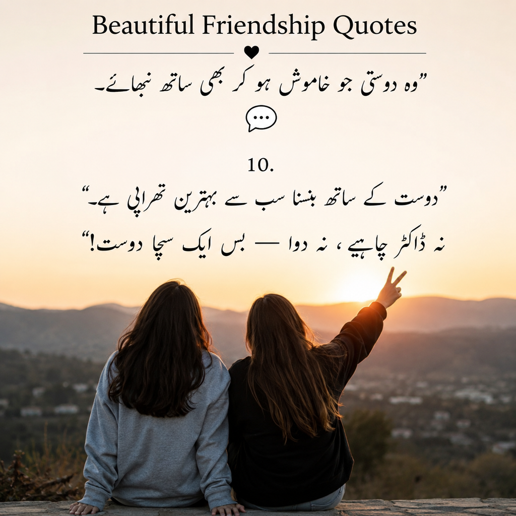 Beautiful Friendship Quotes