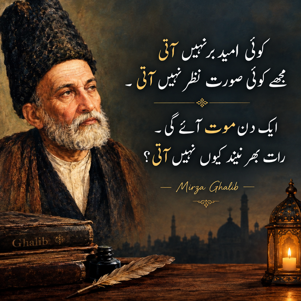 Mirza Ghalib Quotes in Urdu
